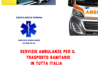 Servizio Ambulanze Croce Amica Formia